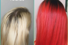 Von Blond zu Rot